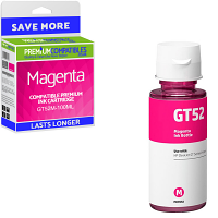 Compatible HP GT52 Magenta High Capacity Ink Bottle (M0H55AE 100ml)