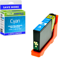 Compatible Lexmark 150XL Cyan High Capacity Ink Cartridge (14N1615E)