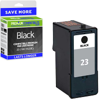 Premium Remanufactured Lexmark 23 Black Ink Cartridge (18C1523E)