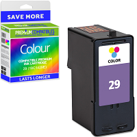 Premium Remanufactured Lexmark 29 Colour Ink Cartridge (18C1429E)
