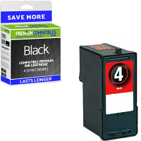 Premium Remanufactured Lexmark 4 Black Ink Cartridge (018C1954E)