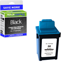 Premium Remanufactured Lexmark 50 Black Ink Cartridge (17G0050E)