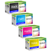 Compatible Lexmark 802 CMYK Multipack Toner Cartridges (80C20K0/ 80C20C0/ 80C20M0/ 80C20Y0)