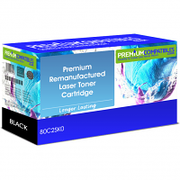 Premium Remanufactured Lexmark 802SK Black Toner Cartridge (80C2SK0)