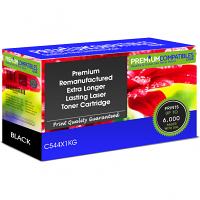 Premium Remanufactured Lexmark C544X1KG Black Extra Longer Lasting Toner Cartridge (C544X1KG)