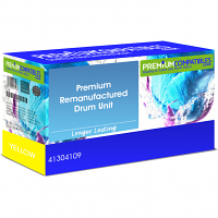 Premium Remanufactured OKI 41304109 Yellow Image Drum Unit (41304109)