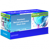 Premium Remanufactured OKI 44315107 Cyan Drum Unit (44315107)