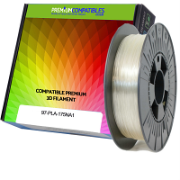 Compatible PLA 1.75mm Natural 1kg 3D Filament (97-PLA-175NA1)