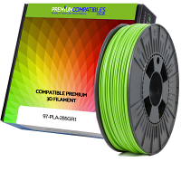 Compatible PLA 2.85mm Apple Green 1kg 3D Filament (97-PLA-285GR1)