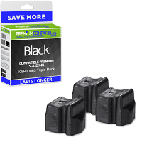 Compatible Xerox 108R00663 Black Triple Pack Solid Ink (108R00663)