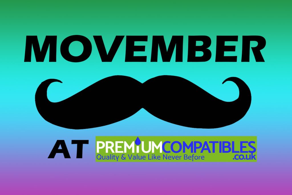Movember at PremiumCompatibles Moustache