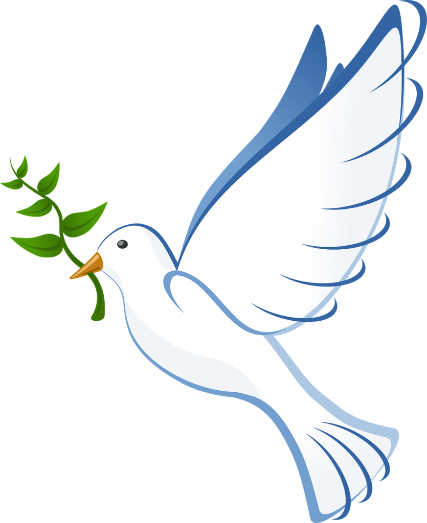 Peace Dove on World Hello Day 2022
